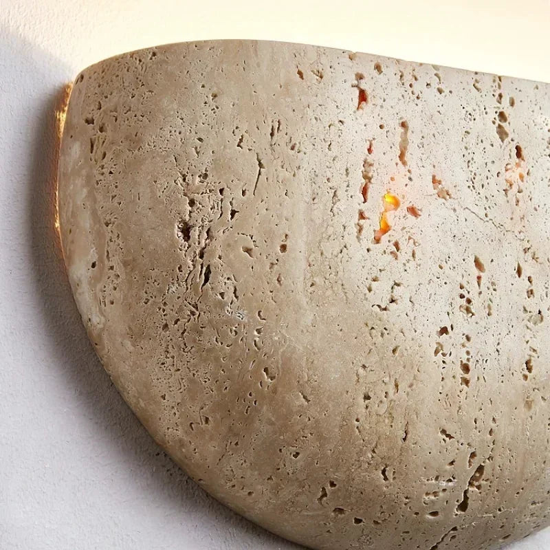 Ballone Travertine Wandlamp