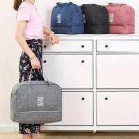 Lugviva Vouwbare Reisbagage voor Dames | Grote Weekendtas van Oxford Stof | Cabin Bagage voor Reizen, Dagelijks Gebruik en Sport
