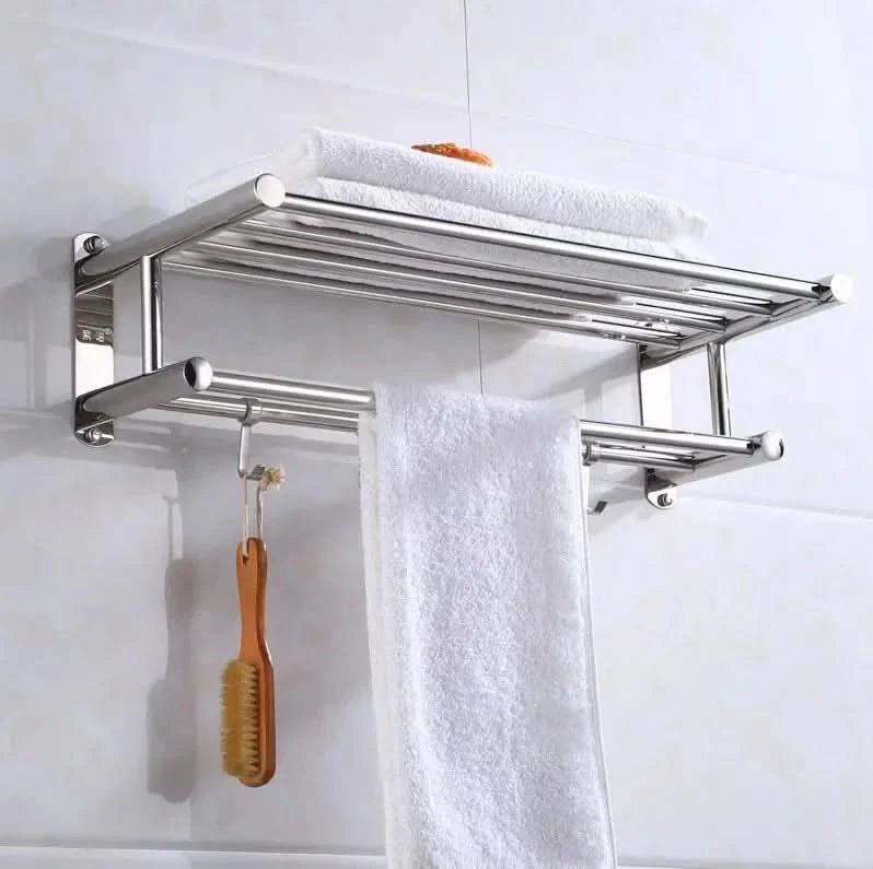 SteelRack RVS Handdoekenhouder – Ruimtebesparend & Stijlvol voor elke badkamer