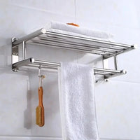 SteelRack RVS Handdoekenhouder – Ruimtebesparend & Stijlvol voor elke badkamer