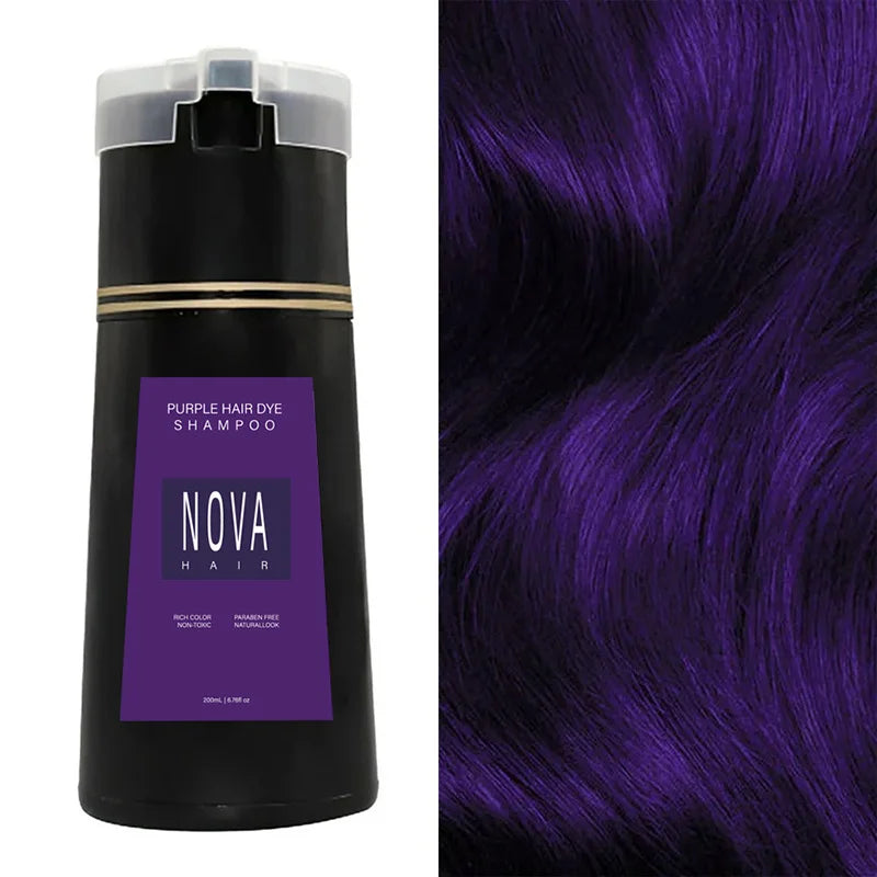 NovaHair Instant Kleur Shampoo – Snelle kleurverfrissing voor het haar