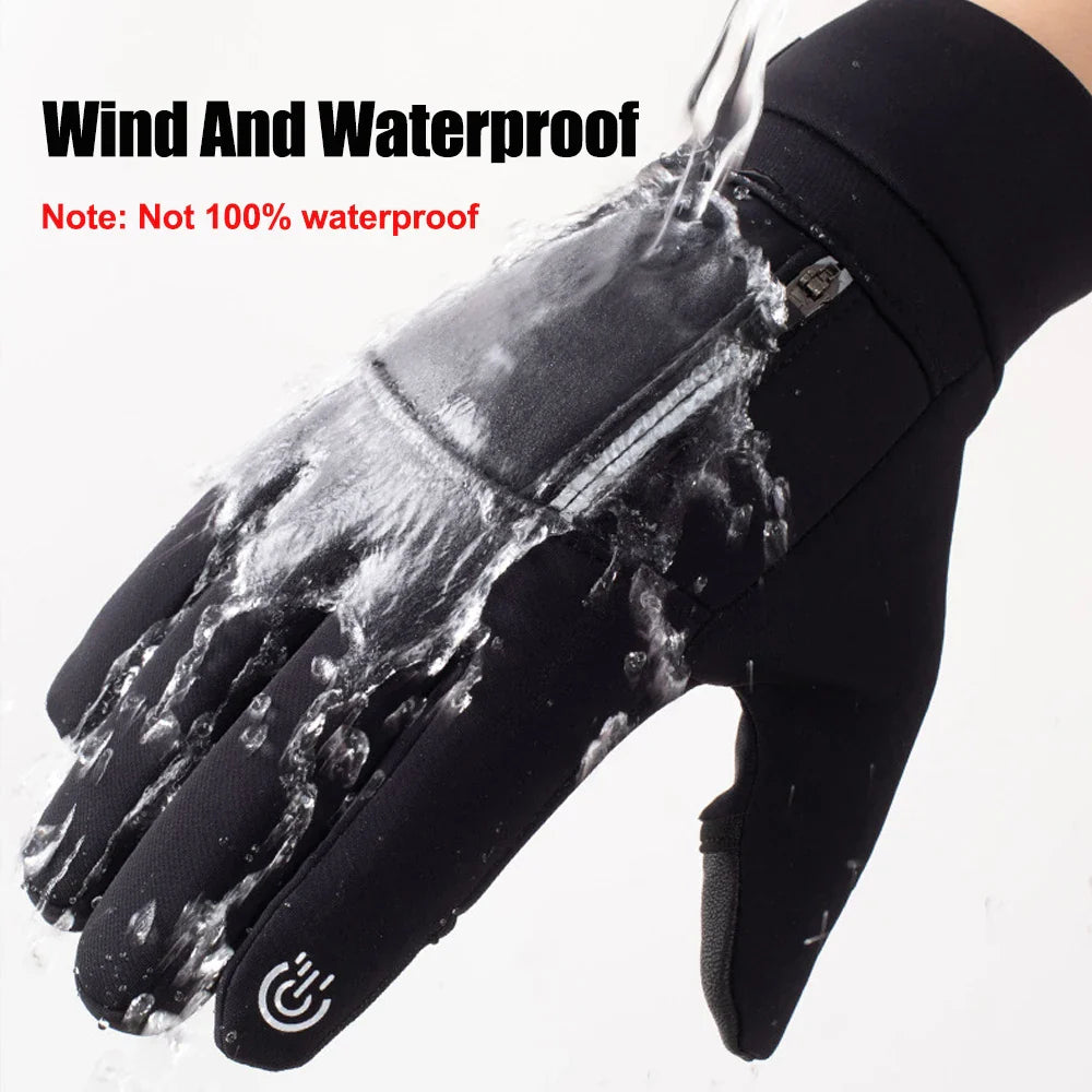 FrostGrip | Winterhandschoenen met omklapbare vingertoppen | Waterdicht, Winddicht & Touchscreen-compatibel | M–XL