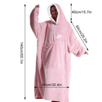 Kuschelhood Oversized Fleece Hoodie – Ultiem comfort voor ontspanning & vrije tijd