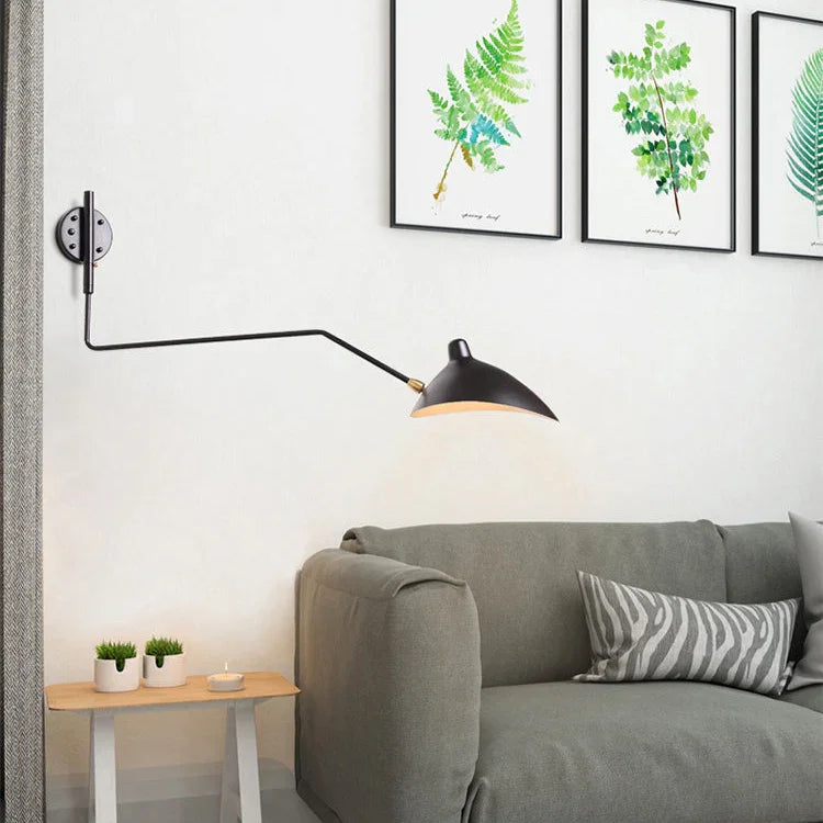 Rosa Wandlamp