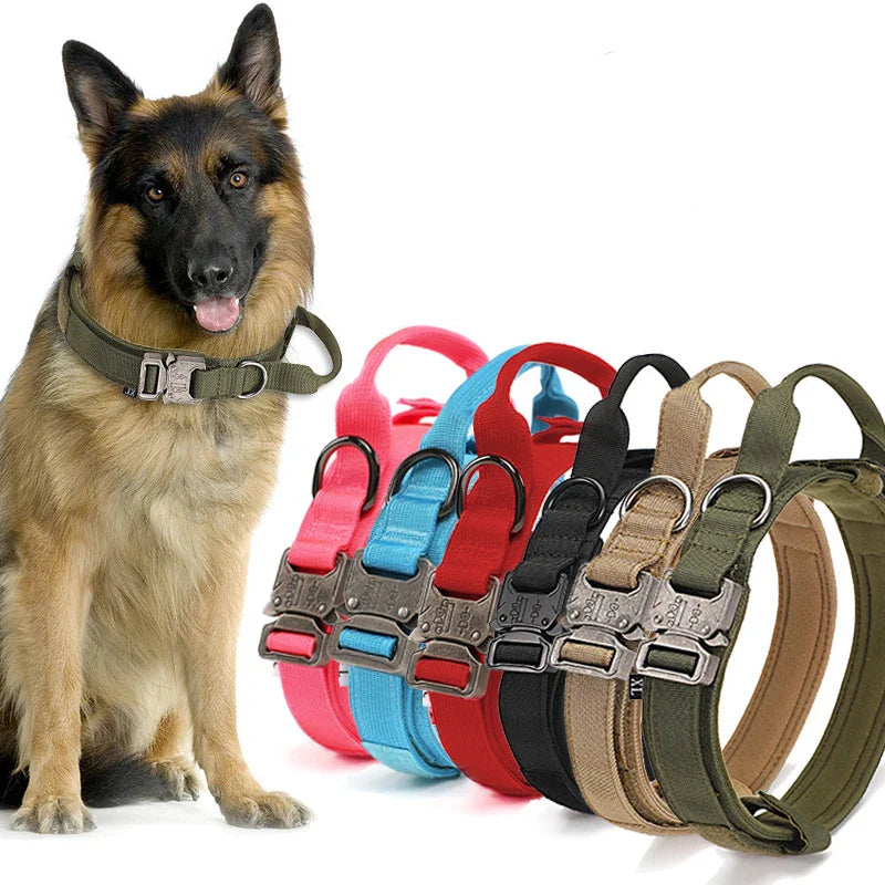 K9Elite Reflecterende Halsband Set | Duurzame hondenhalsband en riem voor training en veiligheid