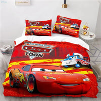 Cars Lightning McQueen Dekbedovertrek Set – Leuke en Comfortabele Set voor Kinderen