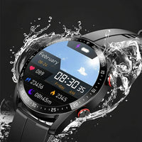 CARDIOTRON – Premium Heren-Smartwatch met ECG+PPG & Belfunctie
