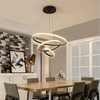 LED hanglamp ontwerp – moderne vorm van 3D-ringen