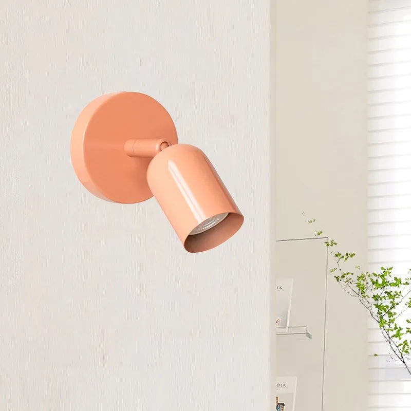 Elegante Macaron wandlamp die een sfeervolle verlichting biedt