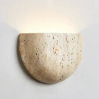 Ballone Travertine Wandlamp