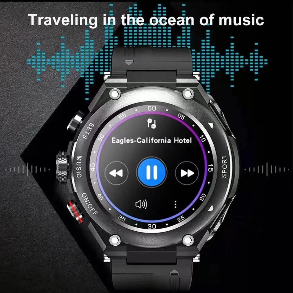 SoundFusion | Smartwatch met geïntegreerde oortjesopslag