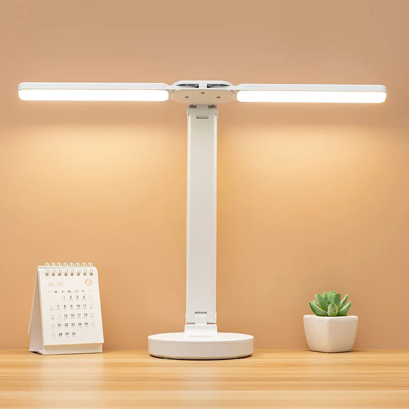 Verstelbare Leeslamp - Oplaadbaar Dimbaar met Telefontafel