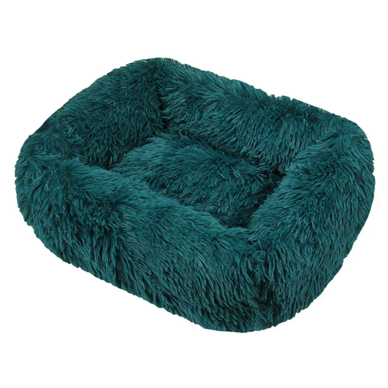 FurHaven Deluxe Dog Lounger | Lang pluche, wasbaar bed voor honden en katten