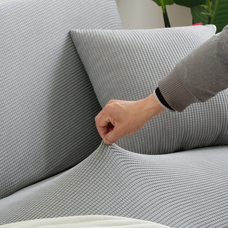 Comfort Fit Sofa Slipcover | Elastisch, morsbestendig, modern ontwerp Geniet van een perfecte pasvorm die je bank moeiteloos beschermt en verfraait.