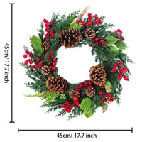 Rode Bessen Kerstkransen