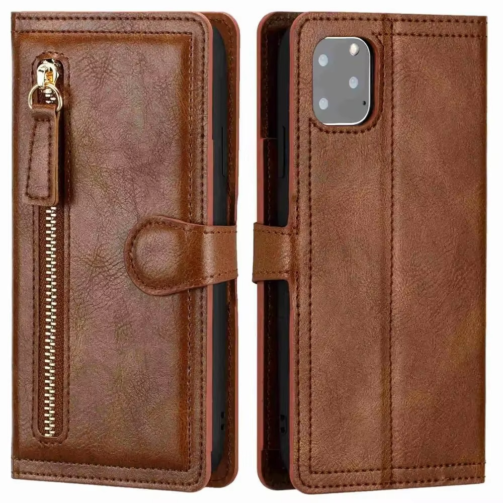 Skanto | Premium Leer iPhone Flip Portemonnee & Stand Case
