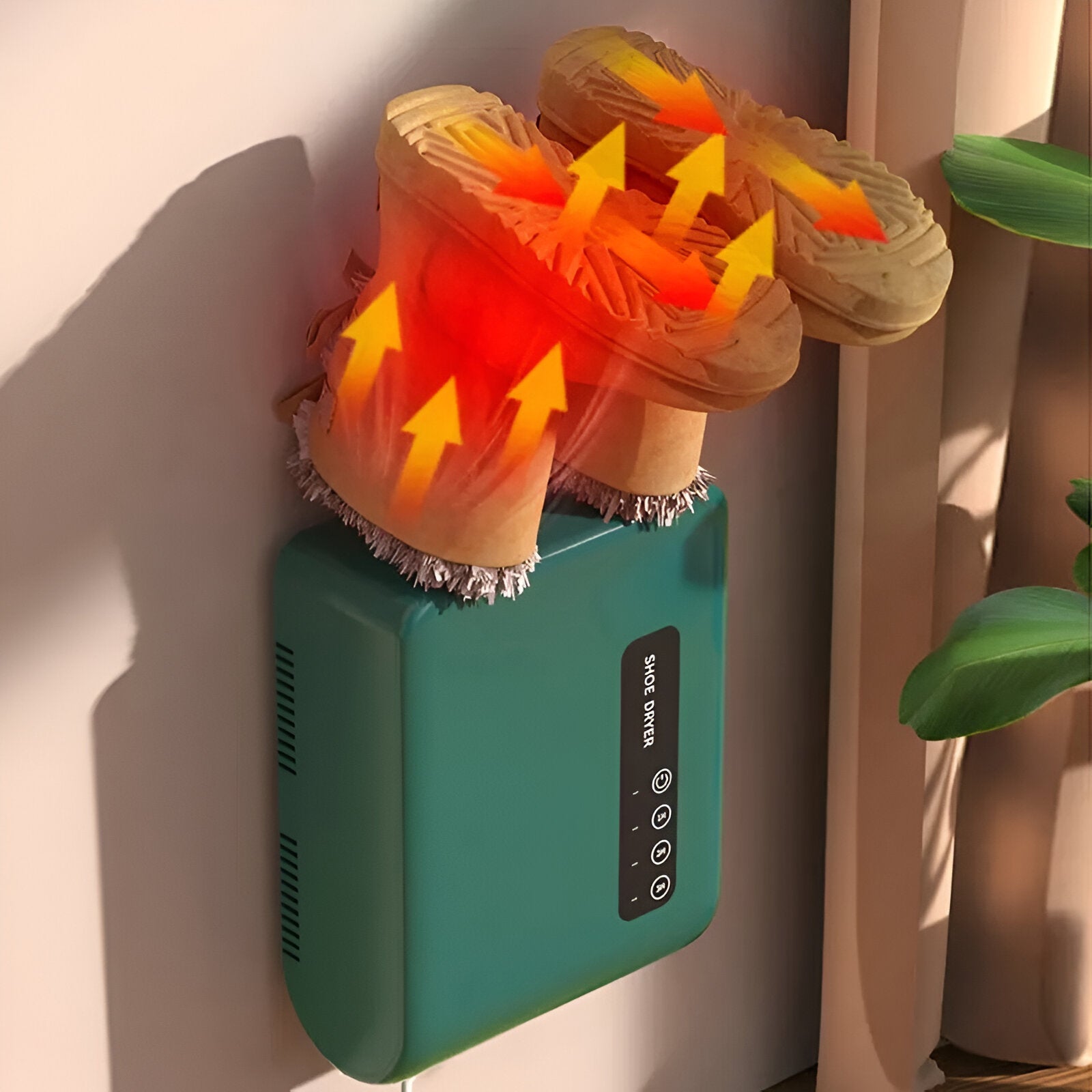 AquaLux Elite Schoenendroger & Sterilisator | Droogt en steriliseert moeiteloos uw schoeisel, wat zorgt voor een frisse en geurvrije ervaring.