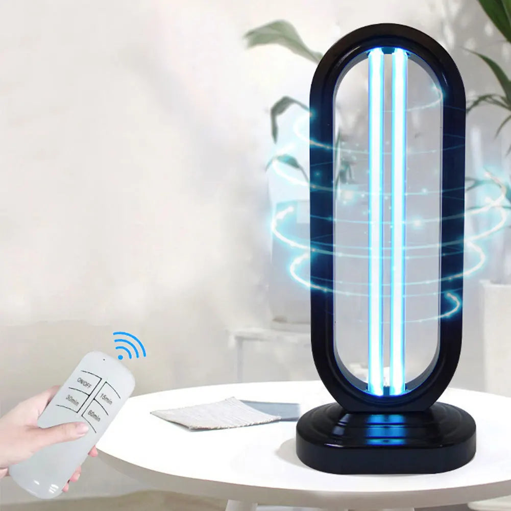 Purevia UV-C Desinfectielamp | 38W | Met Afstandsbediening & 3 Timer-instellingen | UV + Ozon | 41,5 × 18 cm