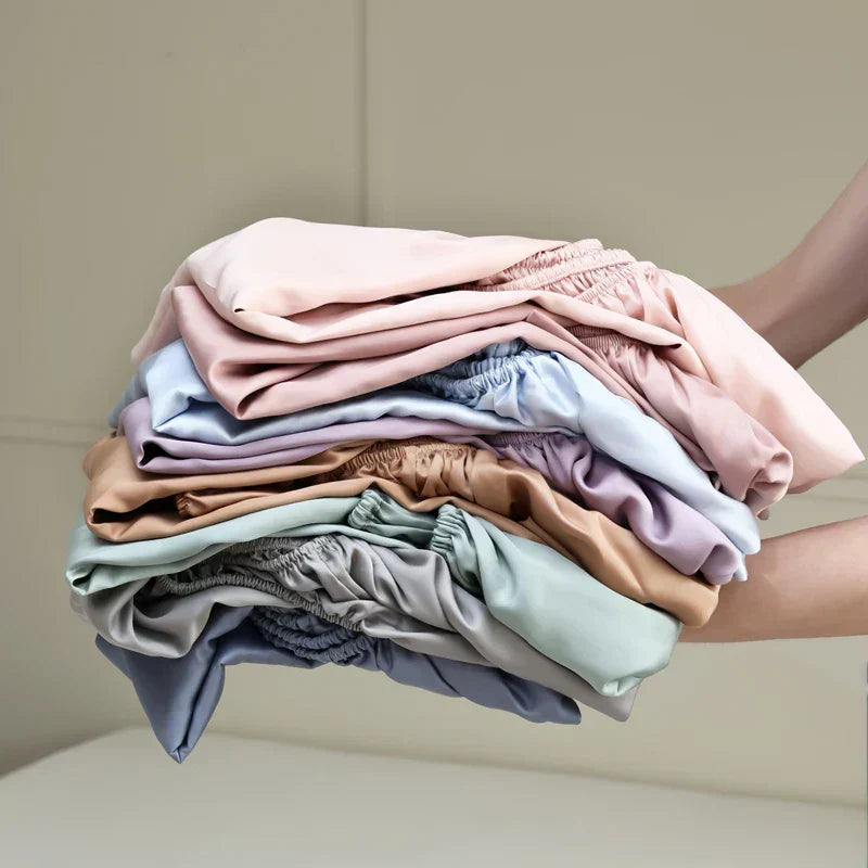 SilkDreams Moerbei Zijde Bedlaken | Ademend | Hypoallergeen | Luxe Beddengoed voor uw Huis