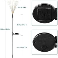Waterdichte Zonne Garden Vuurwerk Lamp