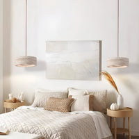 Wabi Sabi Stijl Travertijn Steen Hanglamp