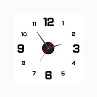SilentAura - Elegante digitale wandklok met stille mechanismen voor een rustige sfeer