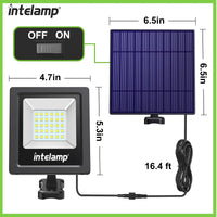 Zonne-energie LED Veiligheidslamp LumiSecure Duo | Set van 2 | 1200LM Super Helder | IP65 Waterdicht | Tuin, Binnenplaats & Terras