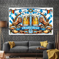 Banner in Oktoberfest-design – Proost Banner Oktoberfest 2026