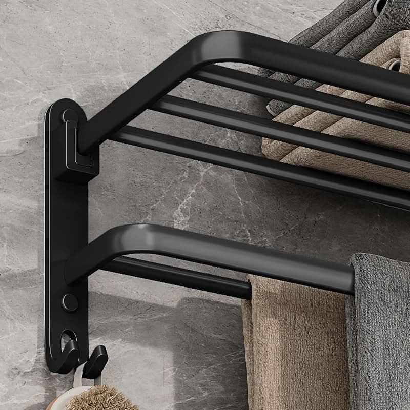 HandtuchLux - Stijlvolle Aluminium Handdoekhouder