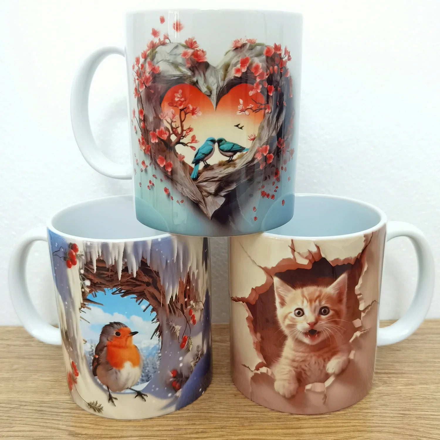 FelineElegance 3D Zwarte Kat Koffiemok | Betoverende keramische theekop met een speels ontwerp, perfect voor kinderen en ideaal voor verrassingscadeaus.