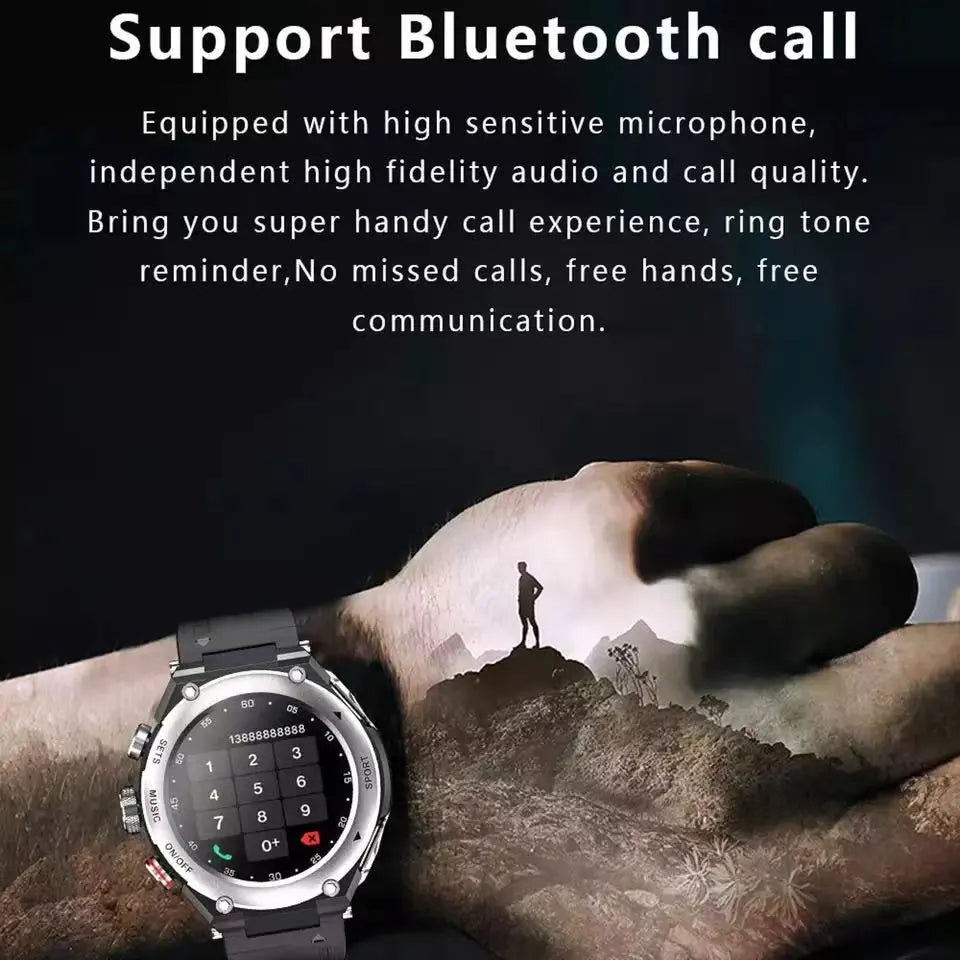 SoundFusion | Smartwatch met geïntegreerde oortjesopslag