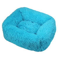 FurHaven Deluxe Dog Lounger | Lang pluche, wasbaar bed voor honden en katten
