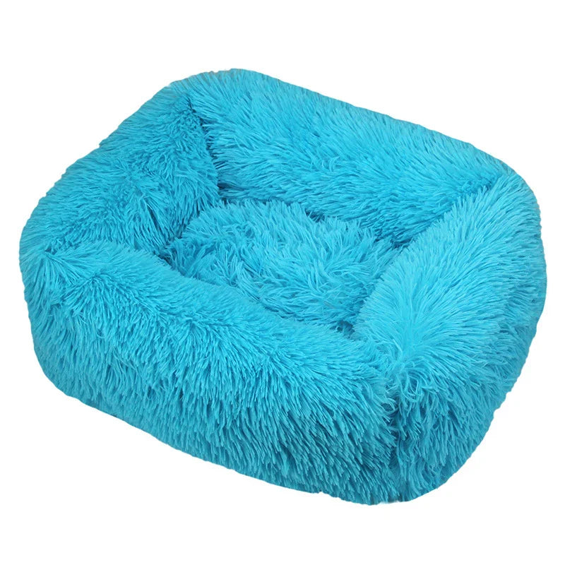FurHaven Deluxe Dog Lounger | Lang pluche, wasbaar bed voor honden en katten