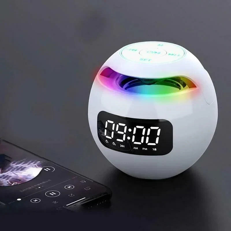 Bluetooth Speaker Alarm Clock LED Digitaal Bedside