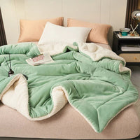 VeluWool - Dubbelzijdige Deken voor Sofa of Bed