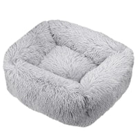 FurHaven Deluxe Dog Lounger | Lang pluche, wasbaar bed voor honden en katten