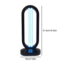 Purevia UV-C Desinfectielamp | 38W | Met Afstandsbediening & 3 Timer-instellingen | UV + Ozon | 41,5 × 18 cm