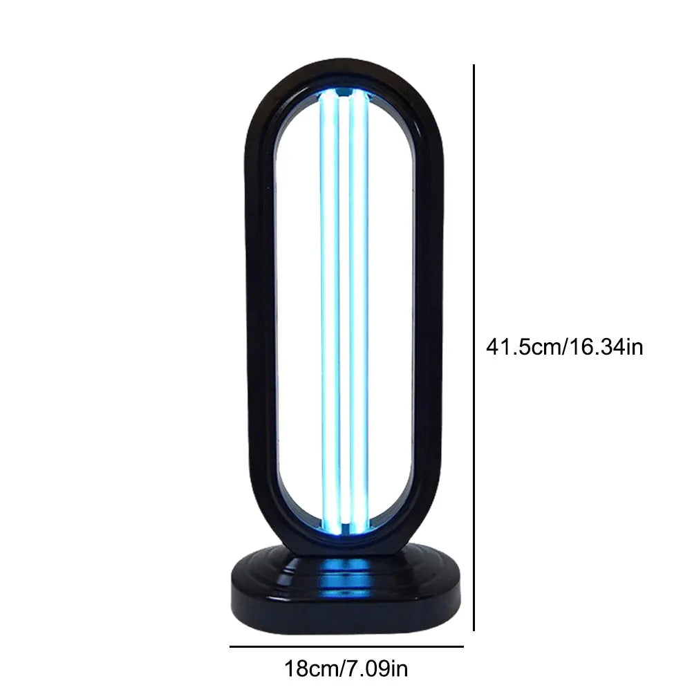 Purevia UV-C Desinfectielamp | 38W | Met Afstandsbediening & 3 Timer-instellingen | UV + Ozon | 41,5 × 18 cm