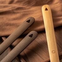 Houten lange handgreep magnetische schoenlepel