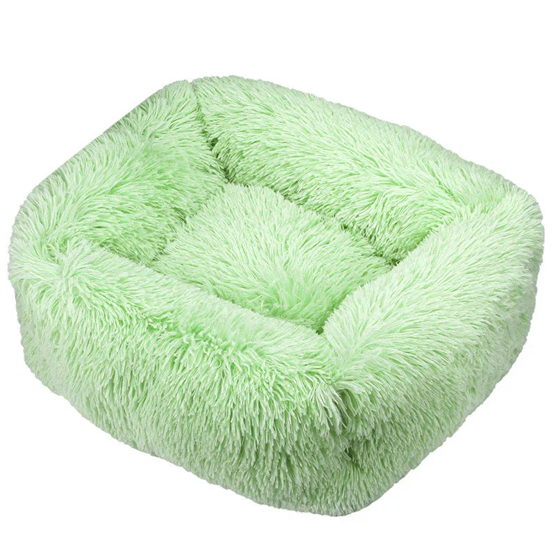 FurHaven Deluxe Dog Lounger | Lang pluche, wasbaar bed voor honden en katten