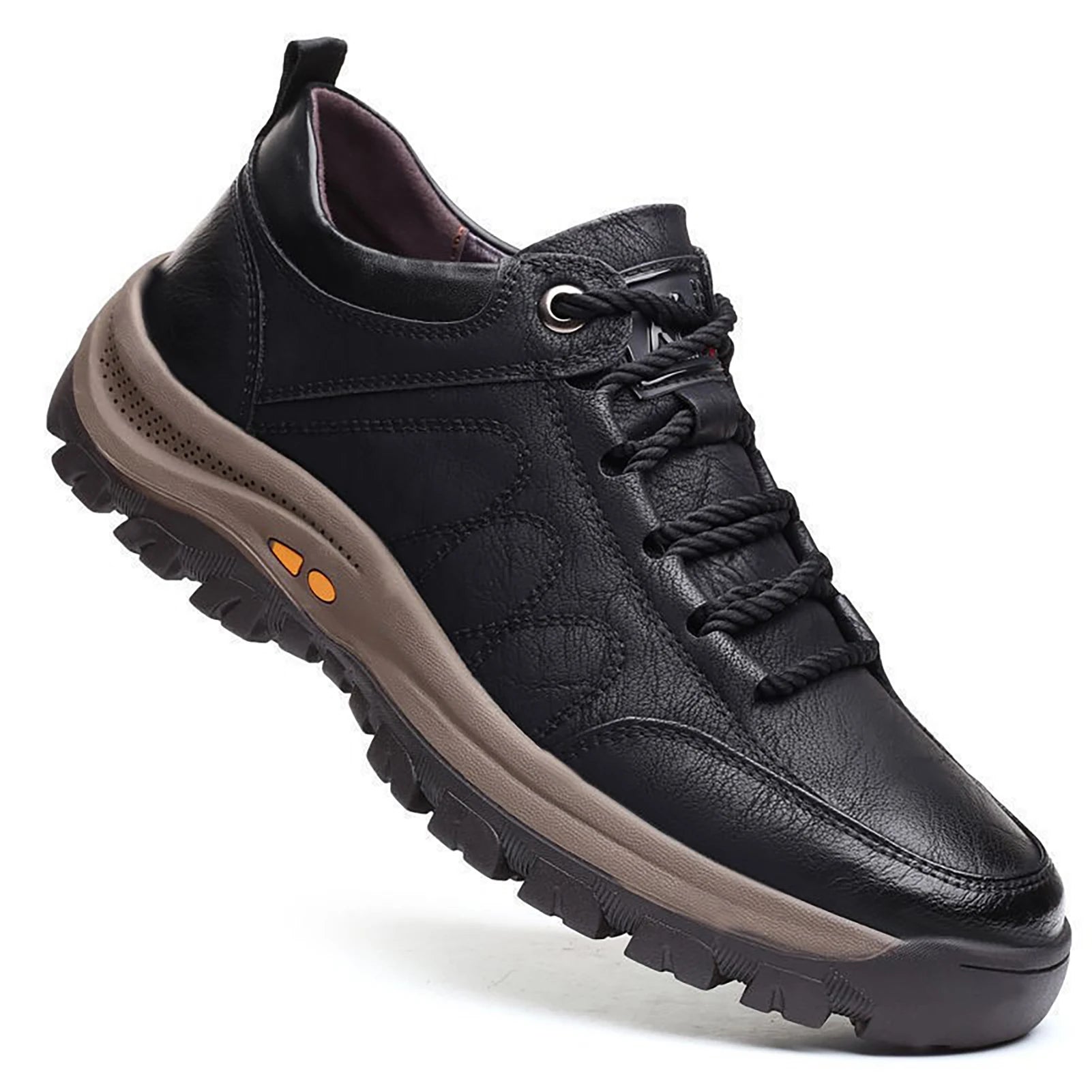 SummitStride Elite Wandelschoenen | Lichtgewicht, slijtvast leren schoeisel ontworpen voor bergbeklimmen en kampeeravonturen