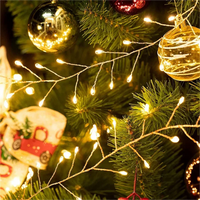 Cluster LED-Lichtslang Lumistra | Warmwit & Koudwit | 36 m Zilverdraad | Waterdicht IP44 | Voor Kerst, Bruiloft & Feest
