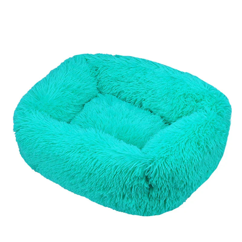 FurHaven Deluxe Dog Lounger | Lang pluche, wasbaar bed voor honden en katten