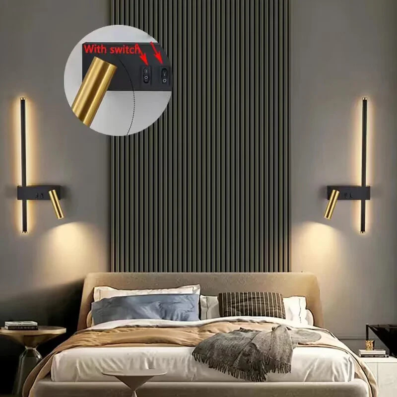Noordse LED Wandlamp