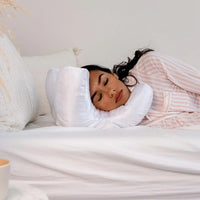 SilkRest - Gezichtskussen met Luxe Satijnen Hoes