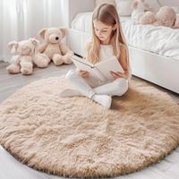 Runder Shag-Tapijt 150 cm