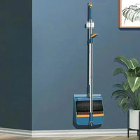 Skanto | Compacte Veegborstel- en Veegpan Set met Harenverwijdering en Opvouwbare Pan