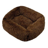 FurHaven Deluxe Dog Lounger | Lang pluche, wasbaar bed voor honden en katten
