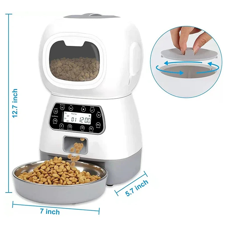 GourmetFeeder | Gepersonaliseerd voedingsschema met geheugenfunctie