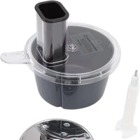 MixWerk Thermomix Snijset voor TM6 & TM5 | Groentesnijder & Kaasschaaf | Snijopzetstuk voor Radijs & Zoete Aardappelen | Accessoire met Container
